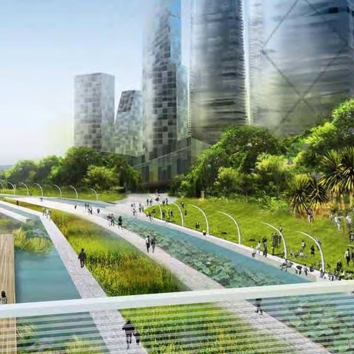 "Water City" Master Planning, Qianhai Harbor